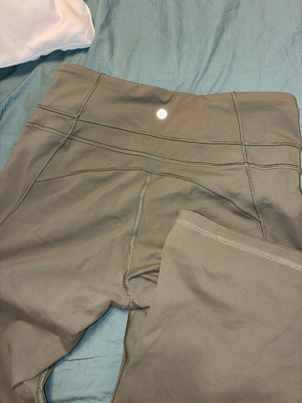 Lululemon High-Rise Olive Green pants